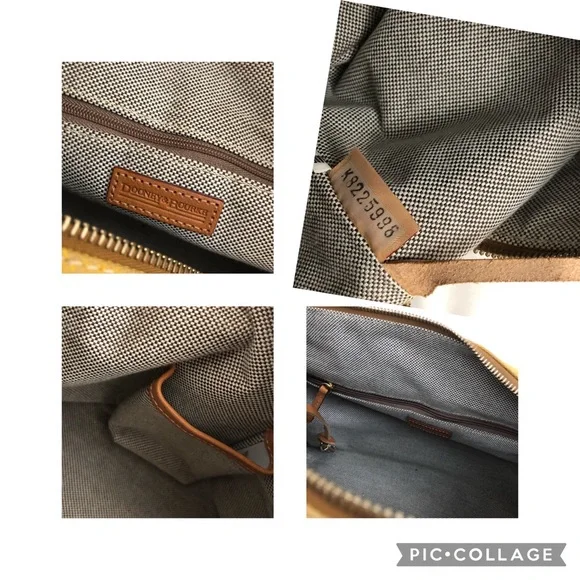 DOONEY & BOURKE Satchel Style Gretta Monogram Handbag - Picture 12 of 16
